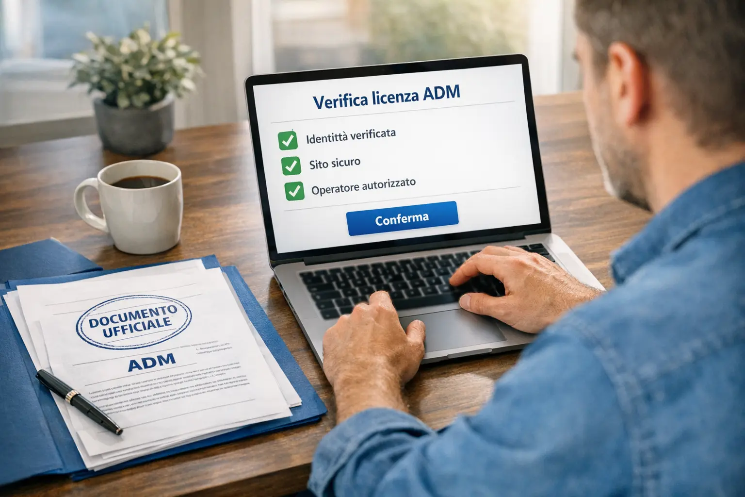 Scelta consapevole del bookmaker con verifica della licenza ADM